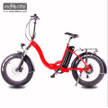 2018 Green power 48V7500W 20'' low price folding electric chopper bike,fat tire e bike